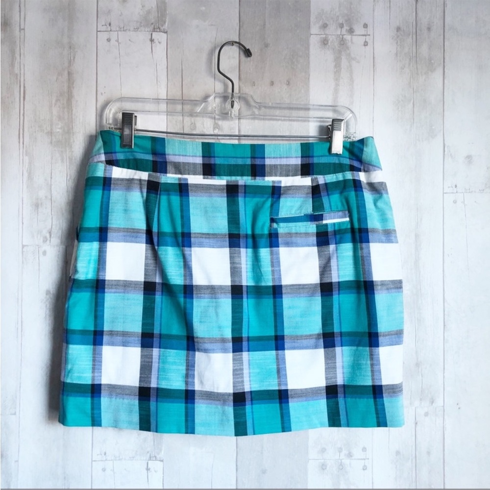 Loudmouth Bushwood Blue Plaid Golf Skort - Picture 2 of 6